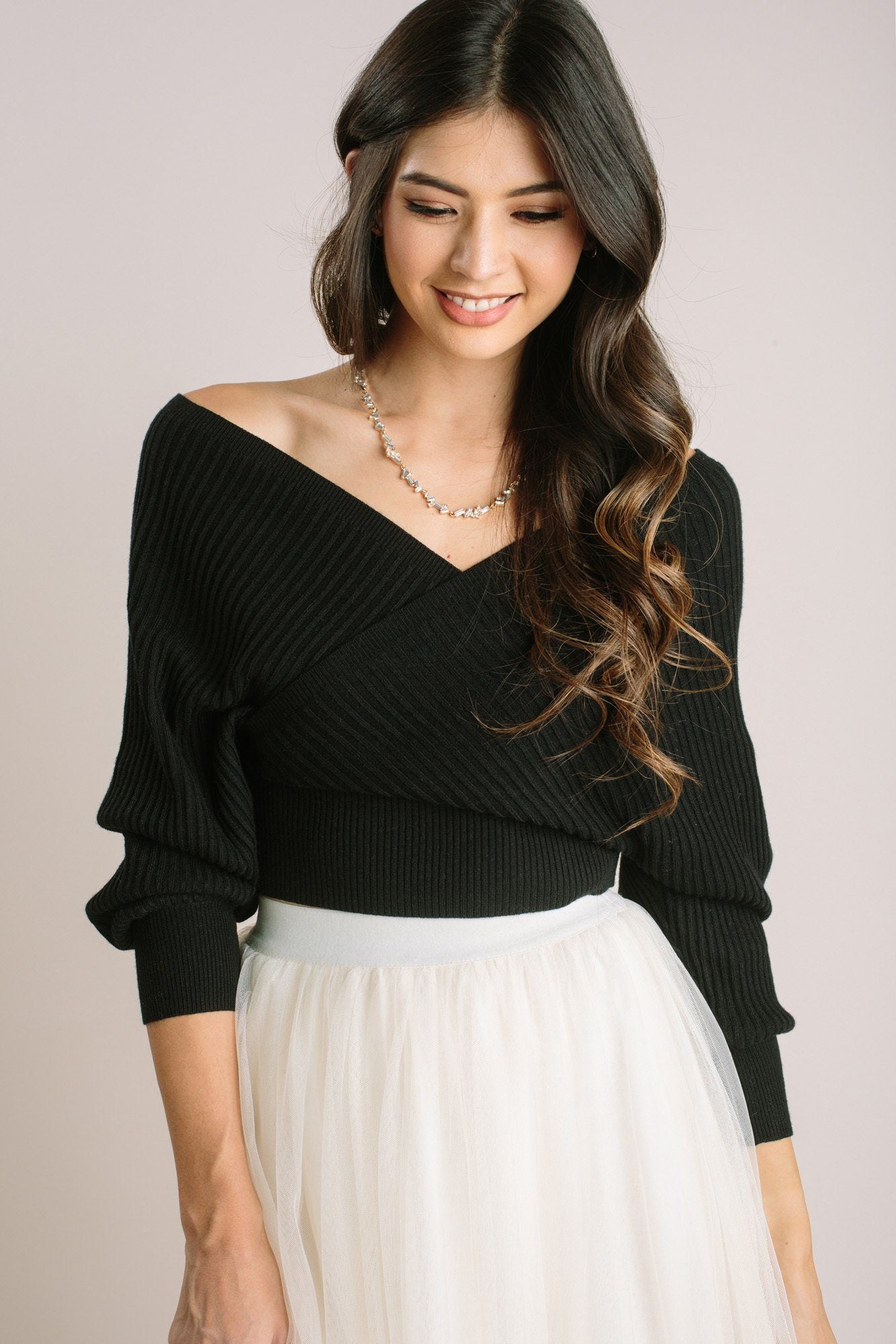 Justine Dolman Sleeve Knit Sweater