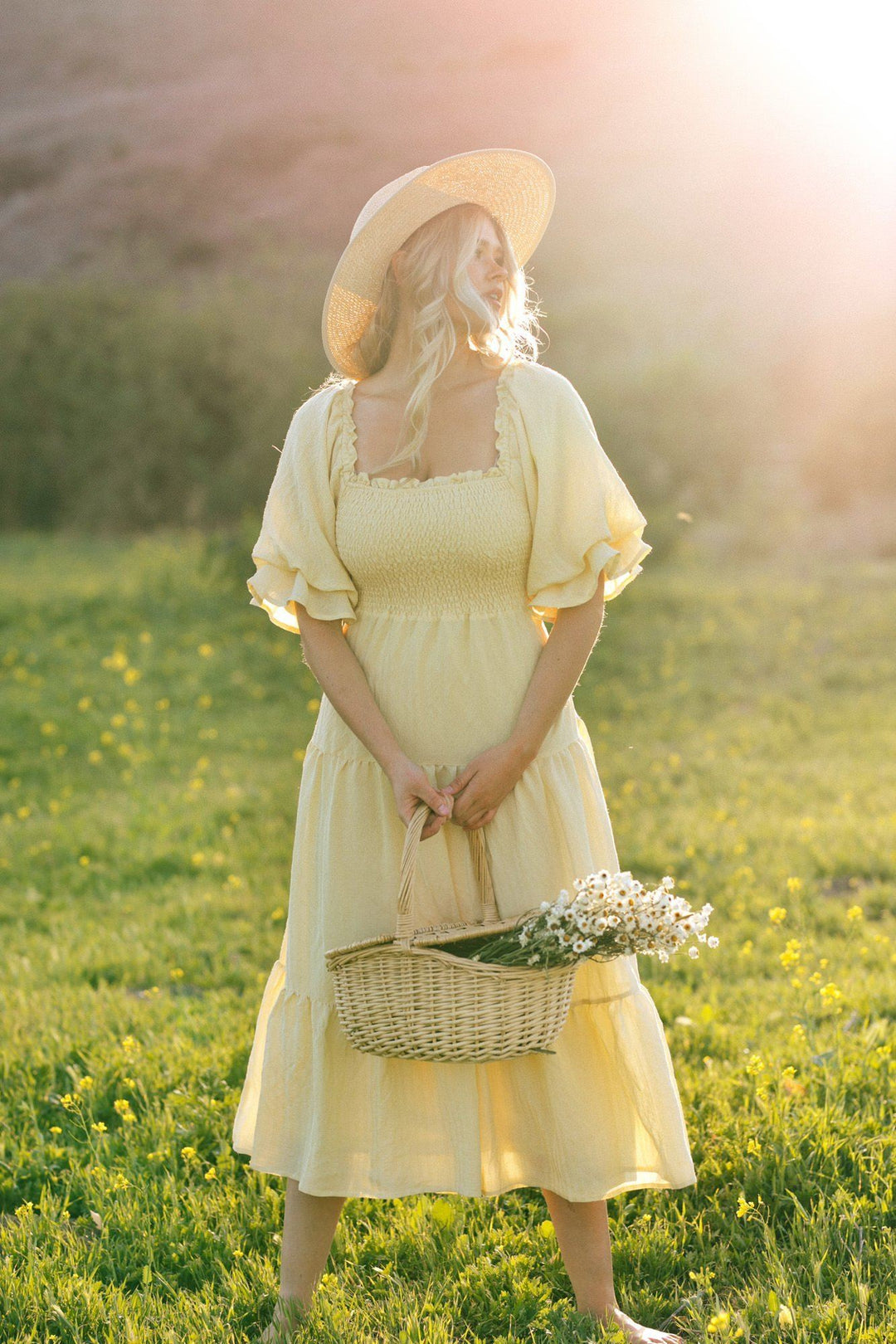 Puff Sleeve Dresses Morning Lavender Puff Sleeve Dresses Morning Lavender