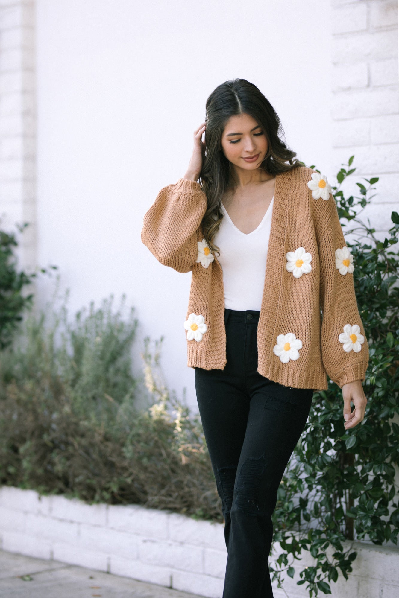 Juliet Floral Knit Cardigan