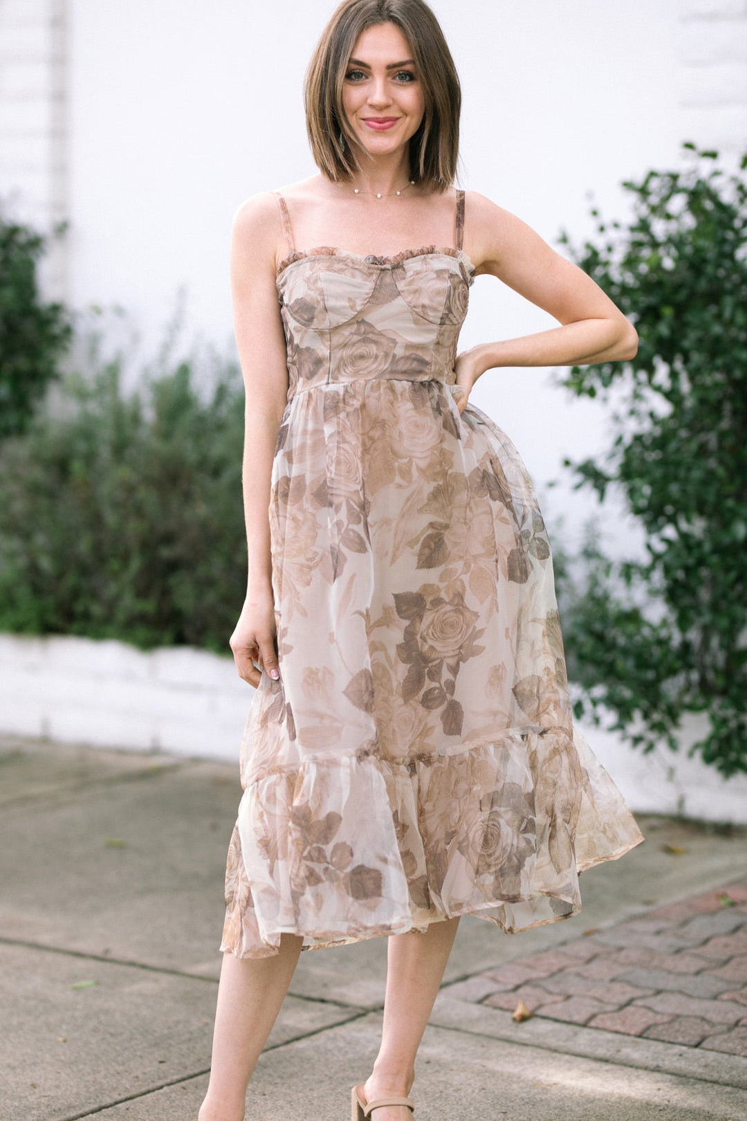Women's Emerson Ruffle Strap Maxi Dress