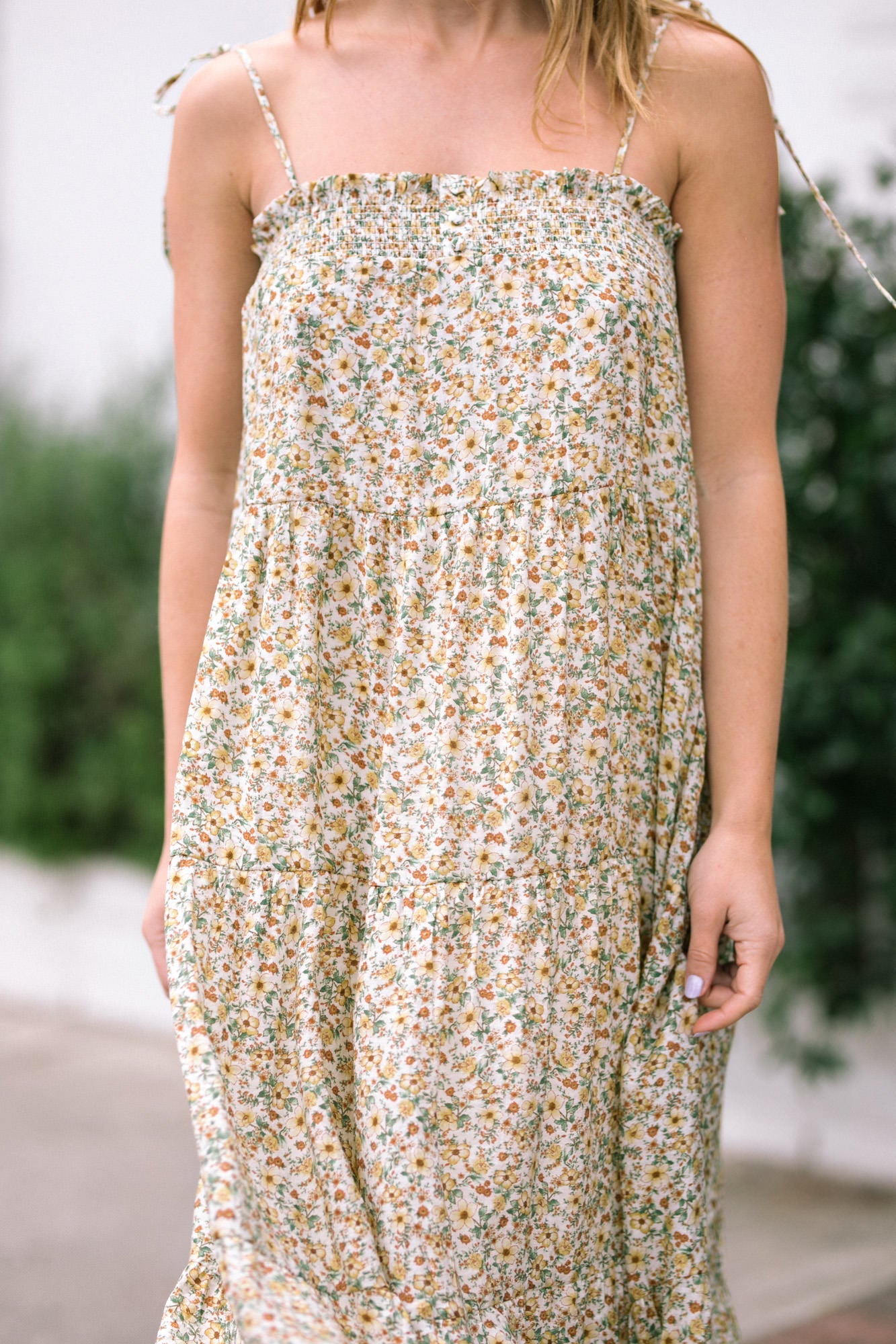 Lily Floral Tiered Dress