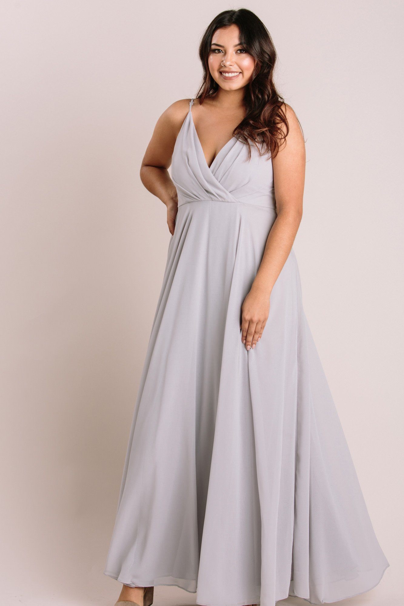 Petite flowy maxi sales dress