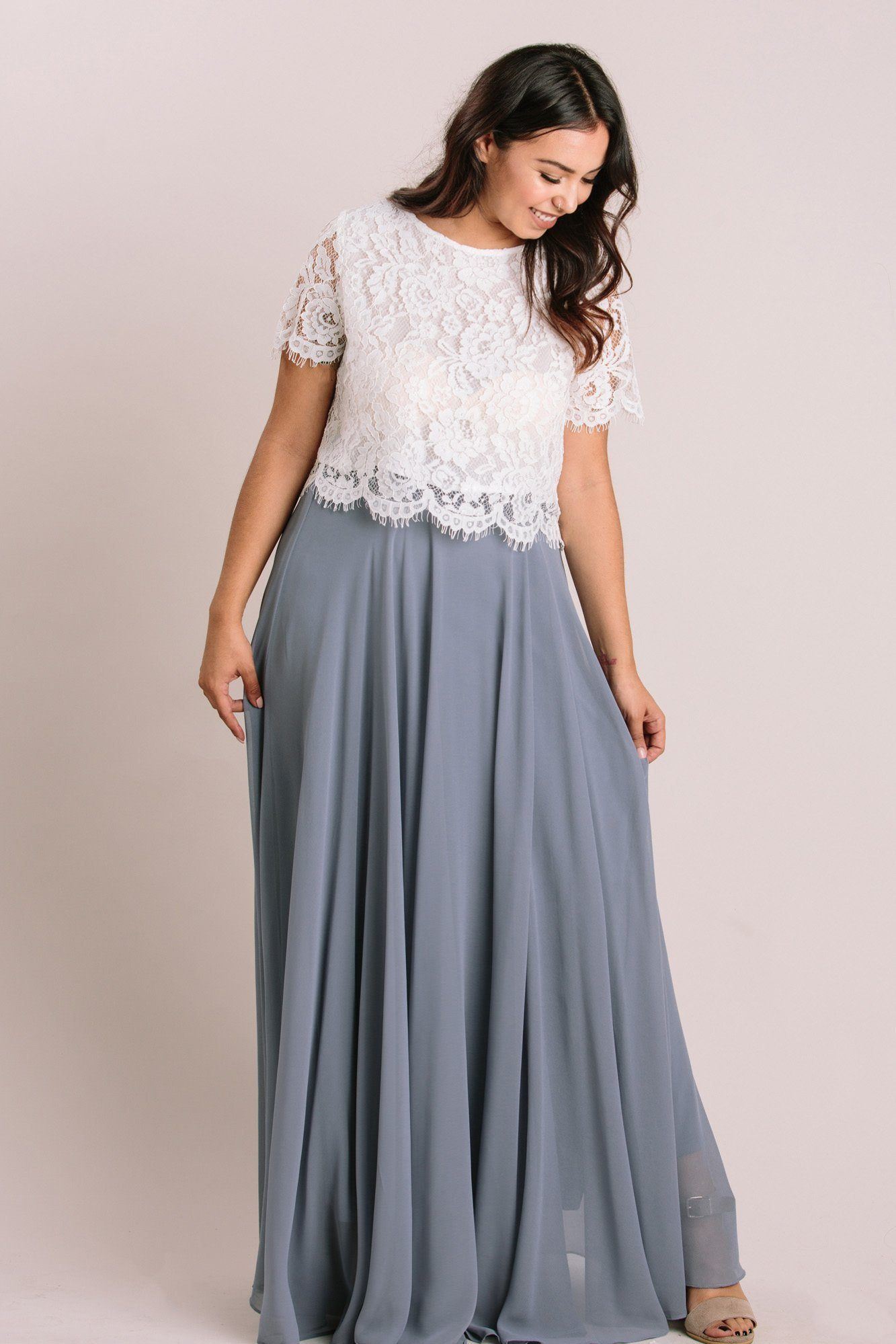 Full Maxi Skirt - Amelia - Morning Lavender Online Boutique