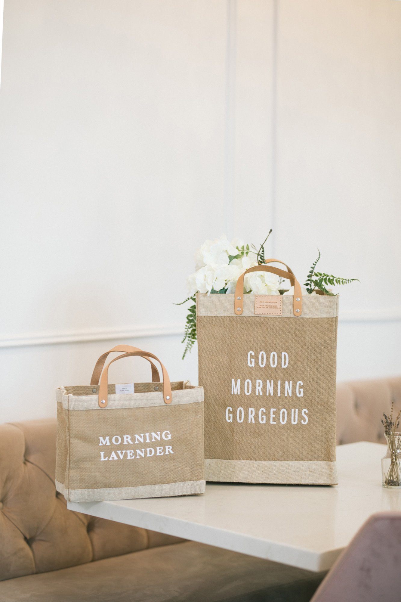 Morning Lavender Market Tote