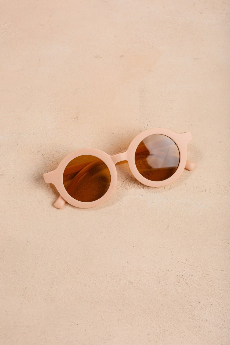 Jaime Kids Retro Sunglasses Sunglasses LOML Blush 