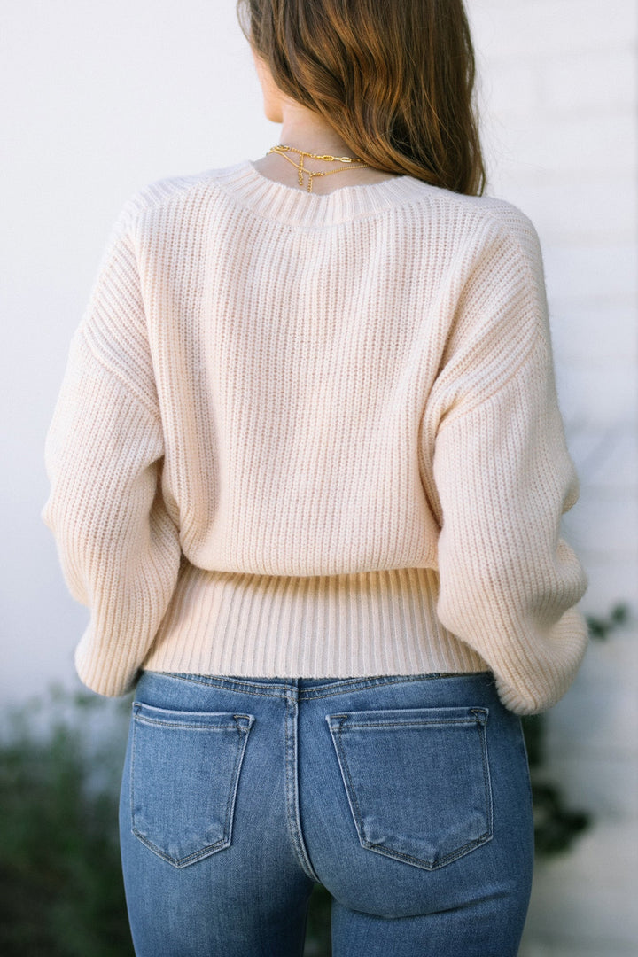 Tiffany Puff Sleeve Sweater