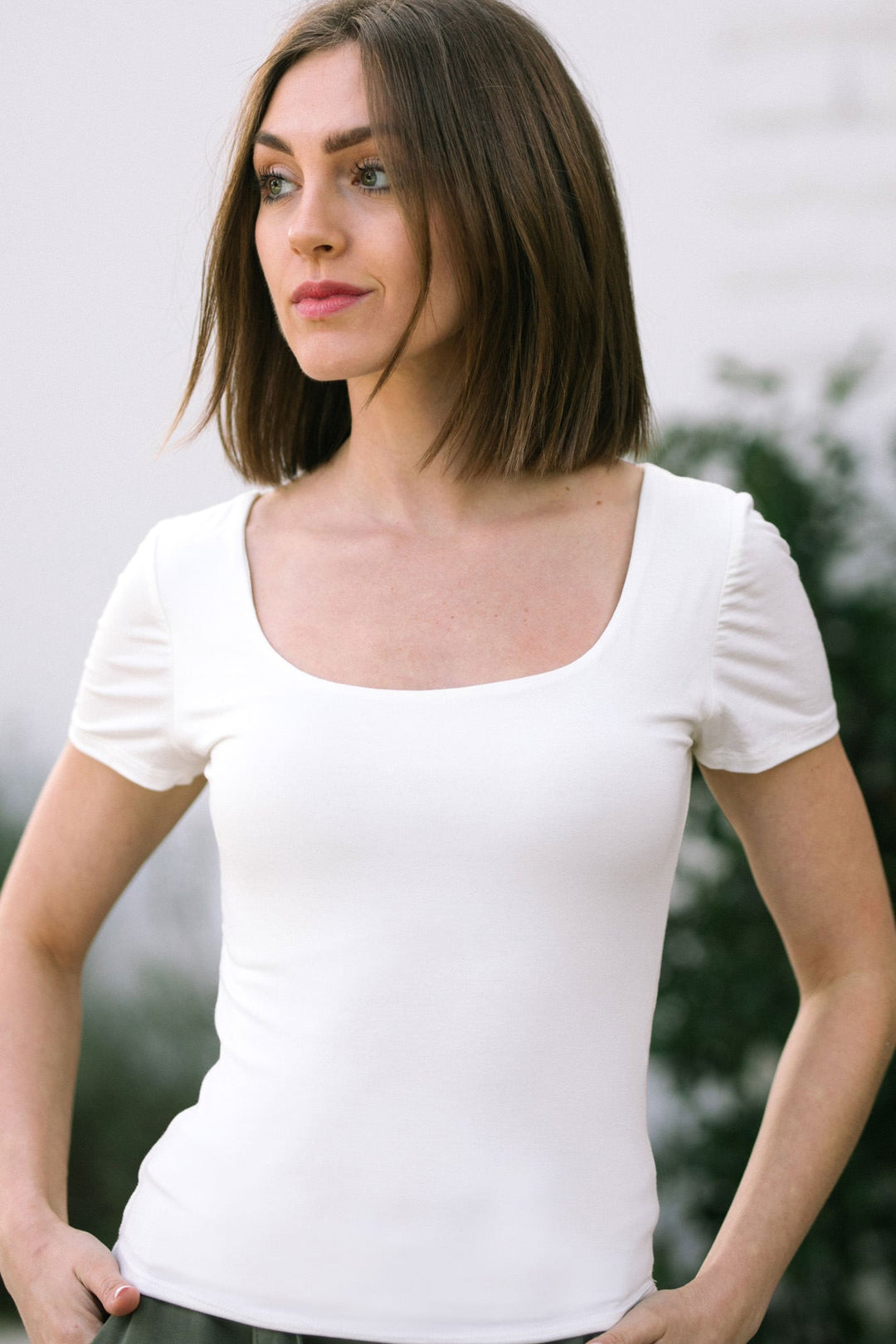 Leigh Square Neck Top