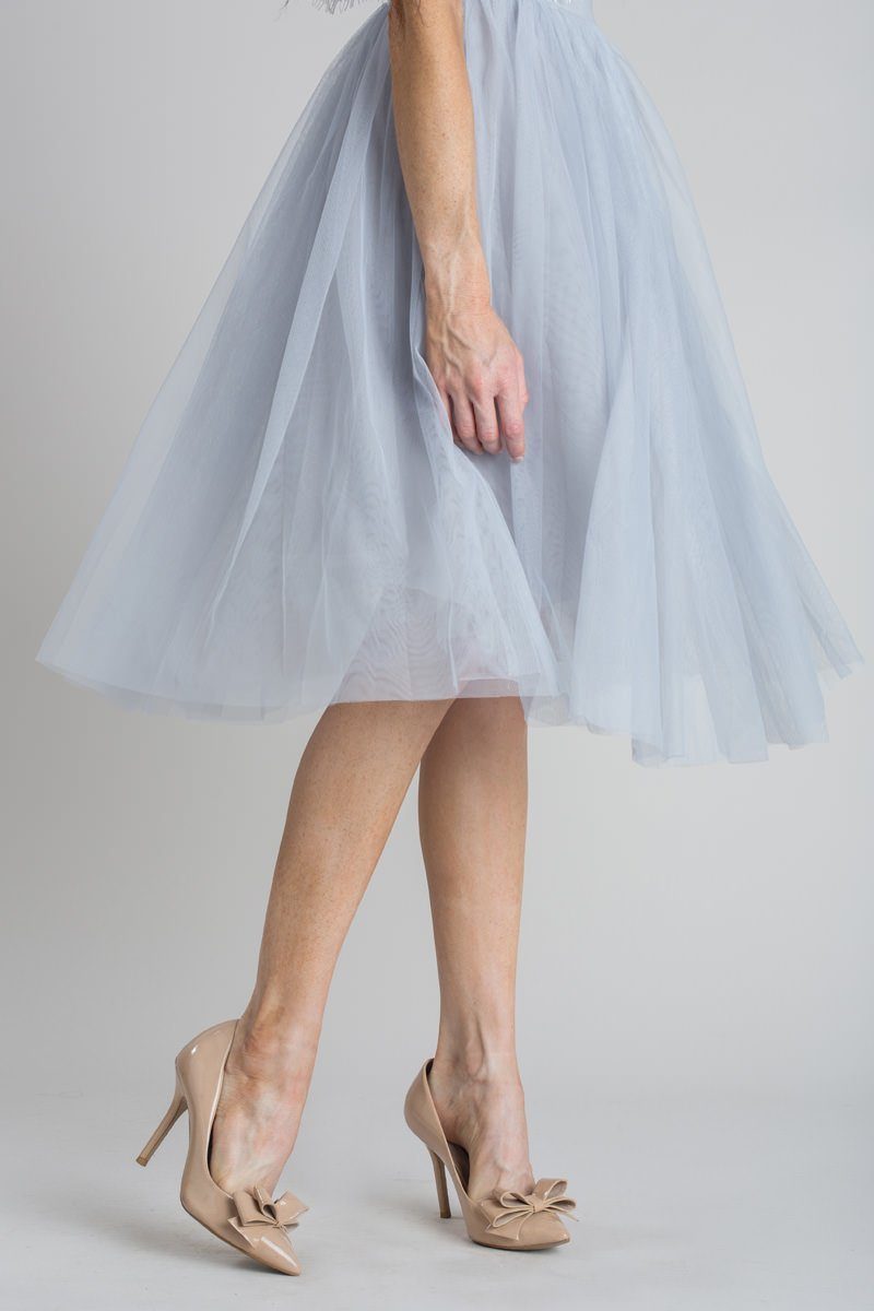 Tulle Skirt Dotted - Esme - Morning Lavender Online Boutique