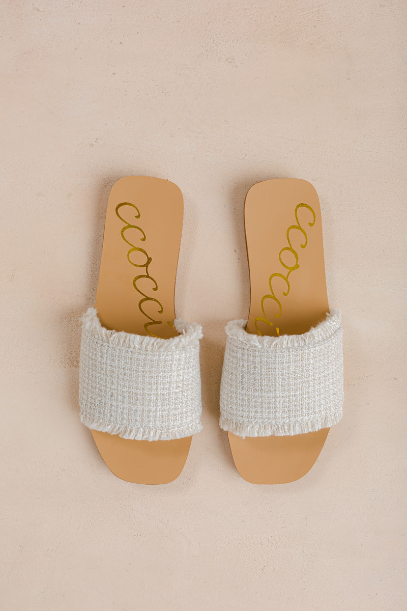 Bellezza Tweed Sandals