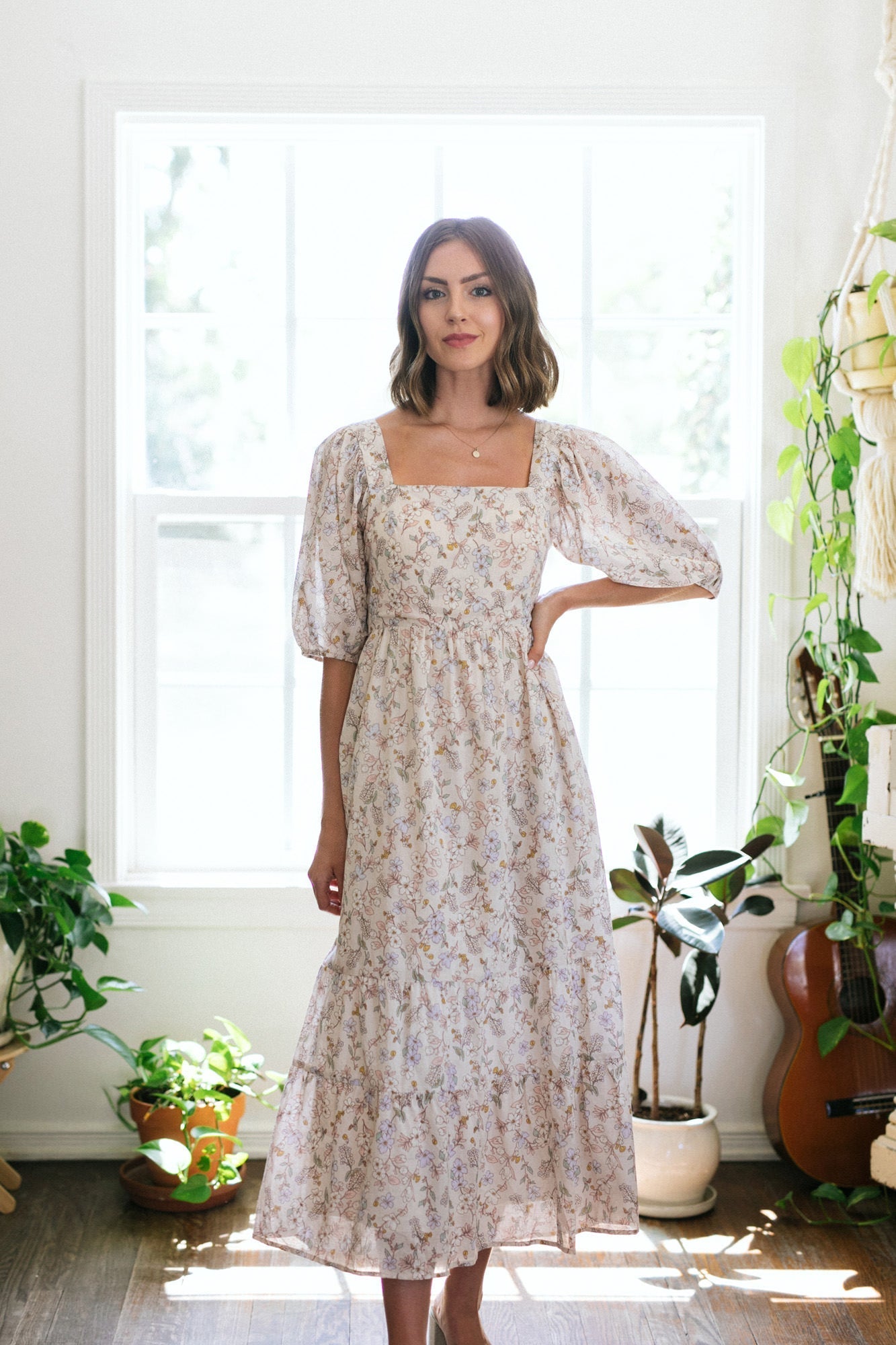 Dress Forum Caroline Floral Babydoll Dress | Pacific City Dress Forum Caroline Floral Babydoll Dress | Pacific City