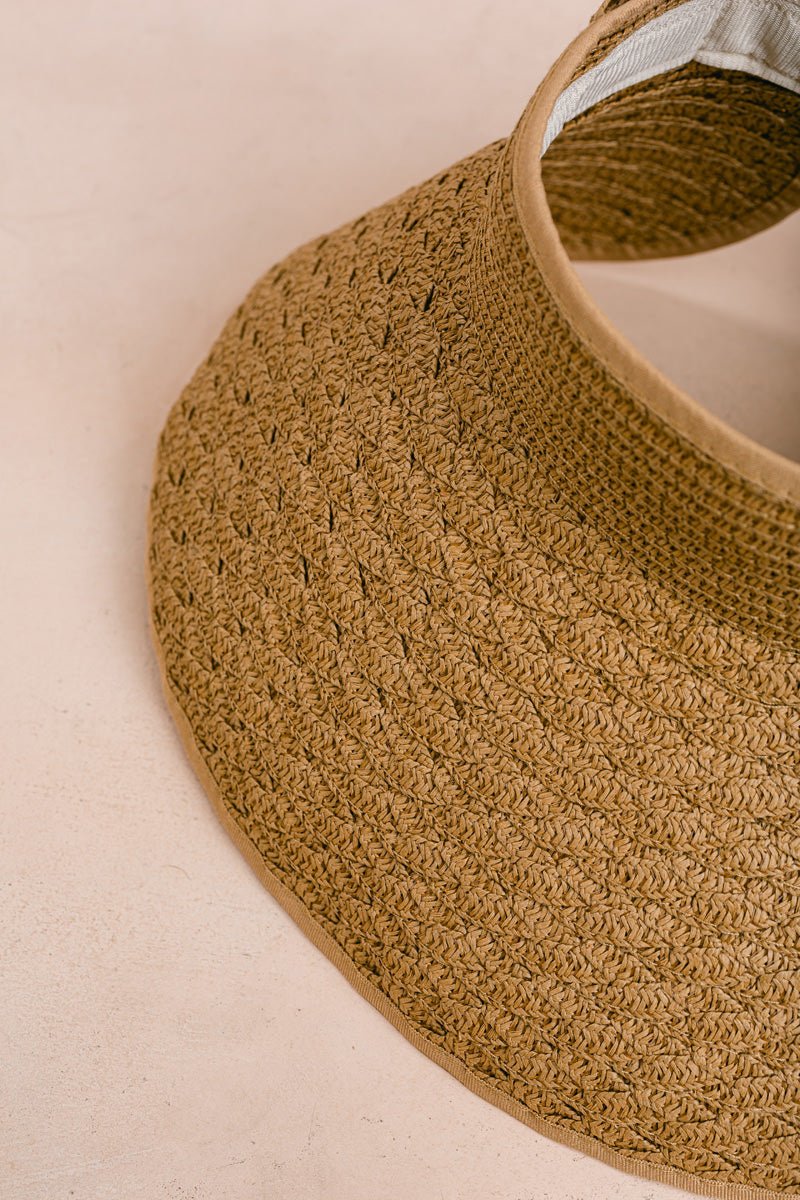 Susan Foldable Sun Visor โ Morning Lavender