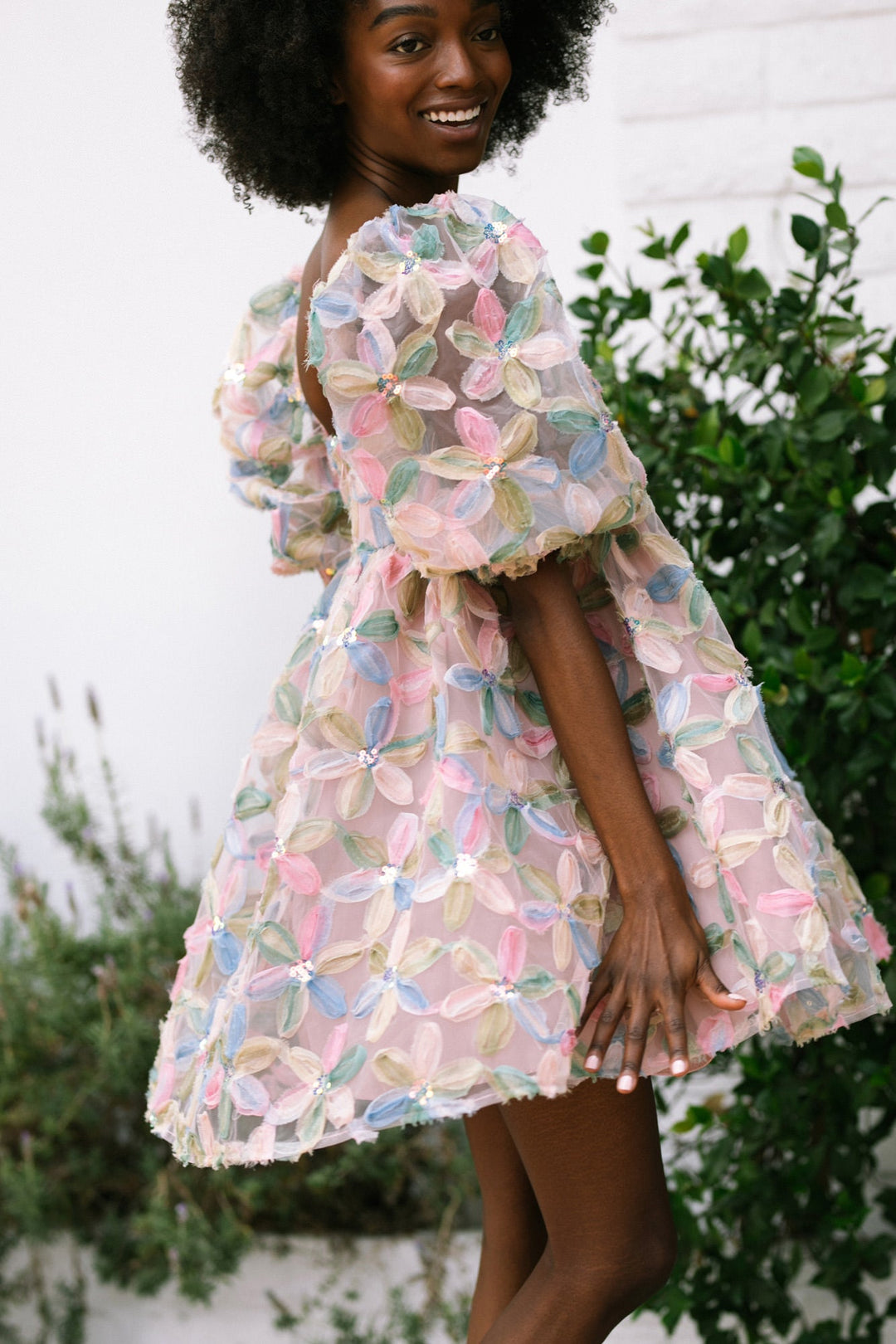 Sequin Babydoll Dress - Stacy - Morning Lavender Online Boutique