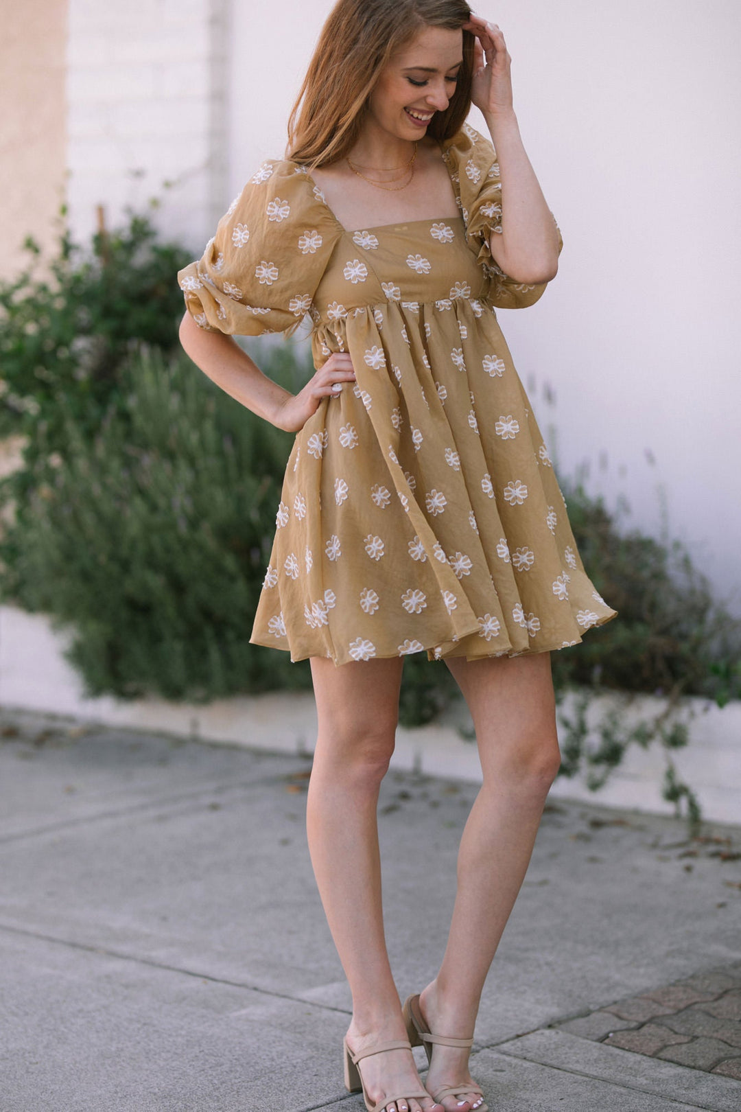 Isabelle Babydoll Mini Dress