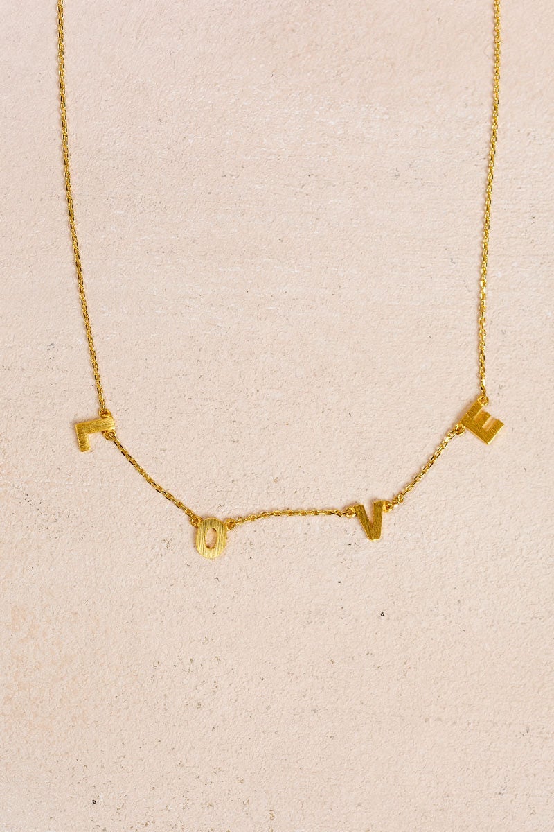 Sharon Love Dainty Necklace Necklaces Fame Gold 