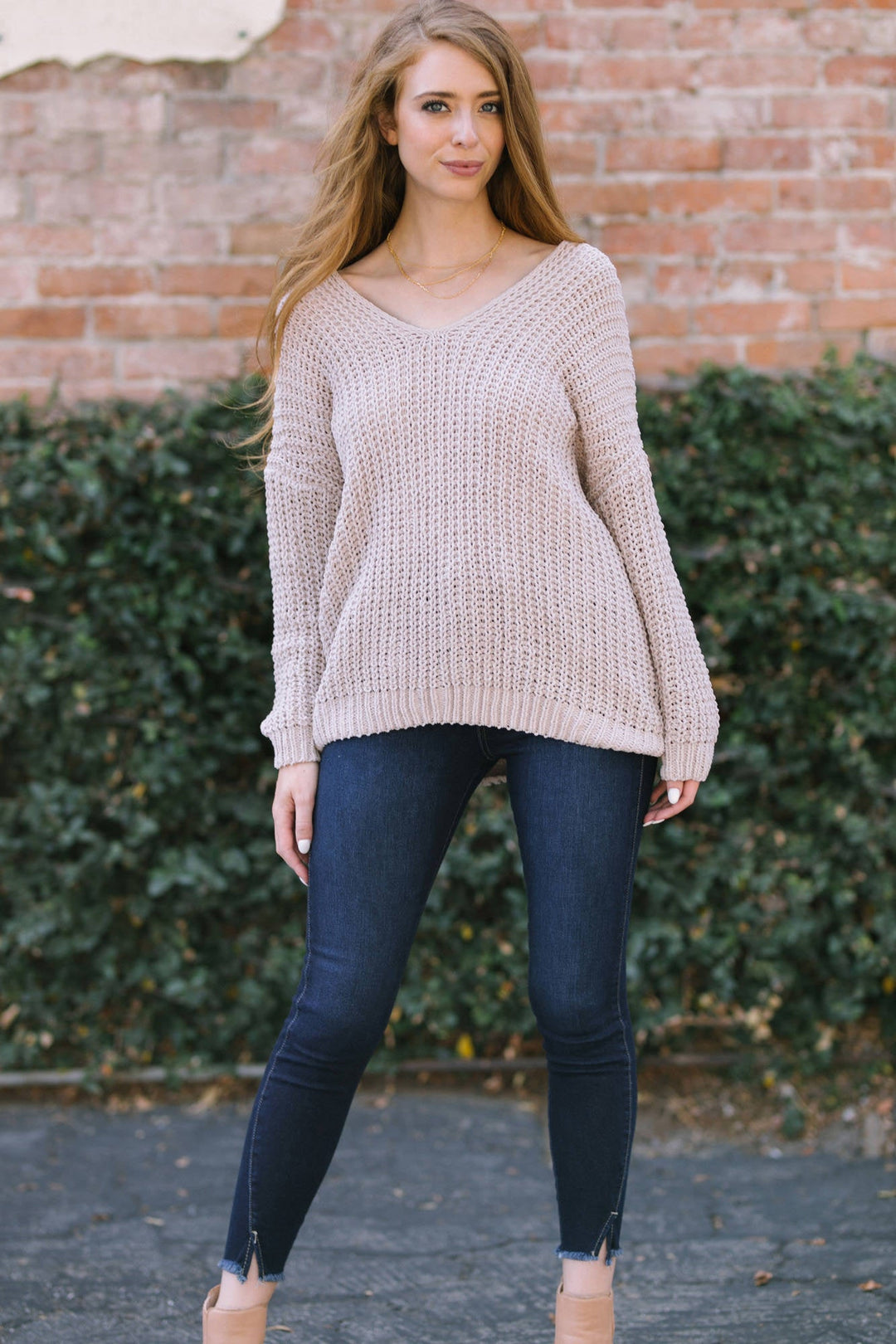 Tiana V-Neck Sweater