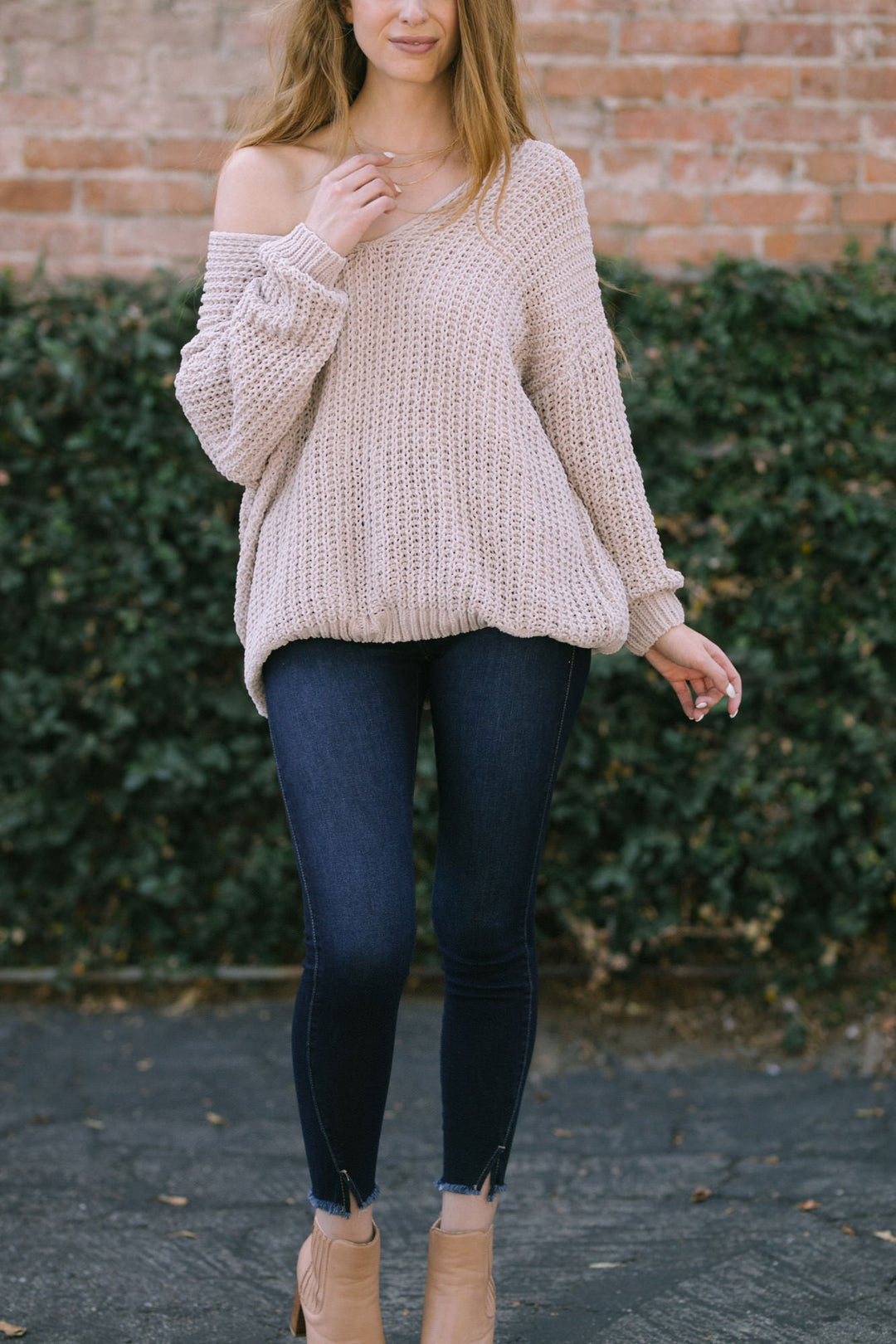 Tiana V-Neck Sweater