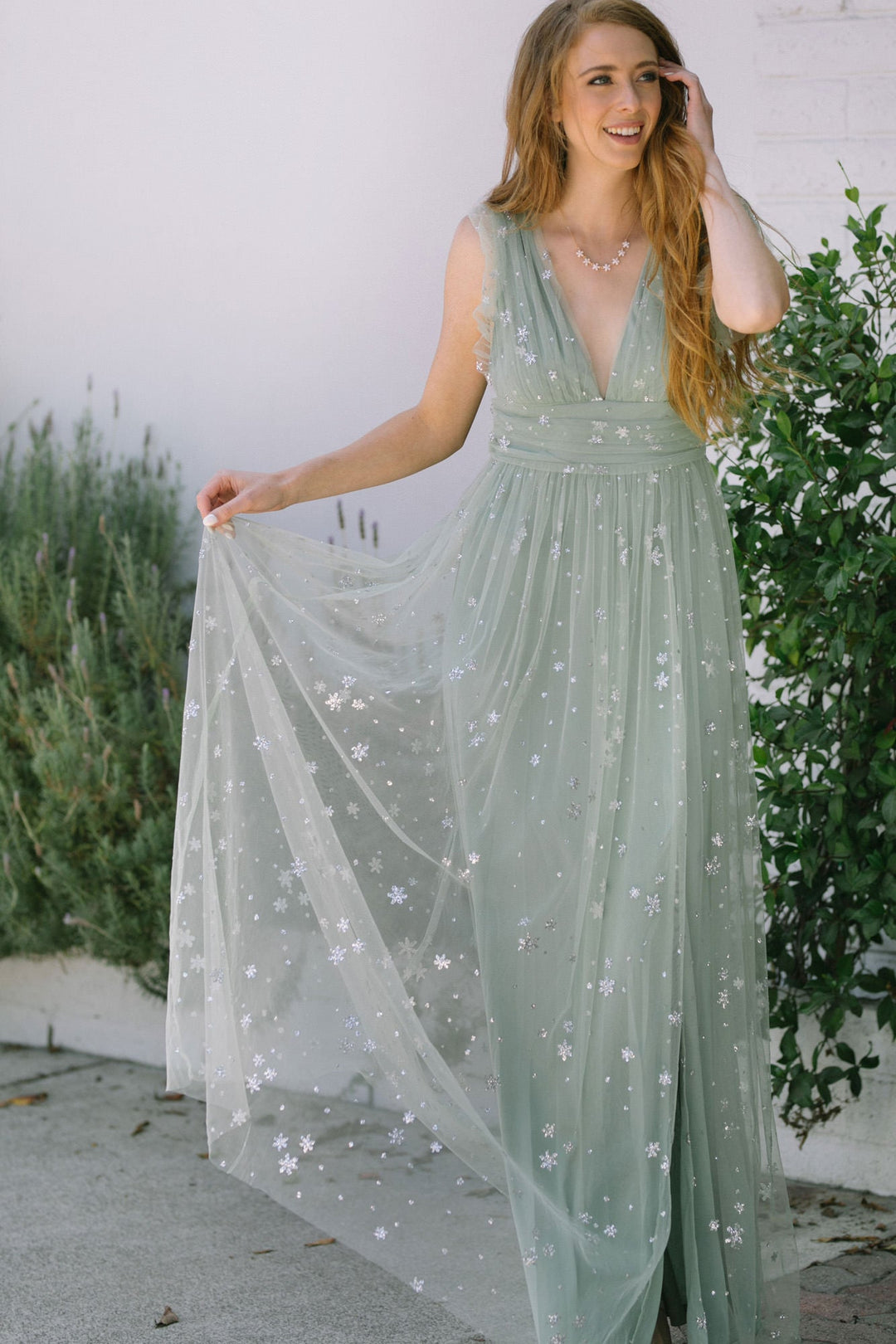 Wendy Tulle Maxi Dress
