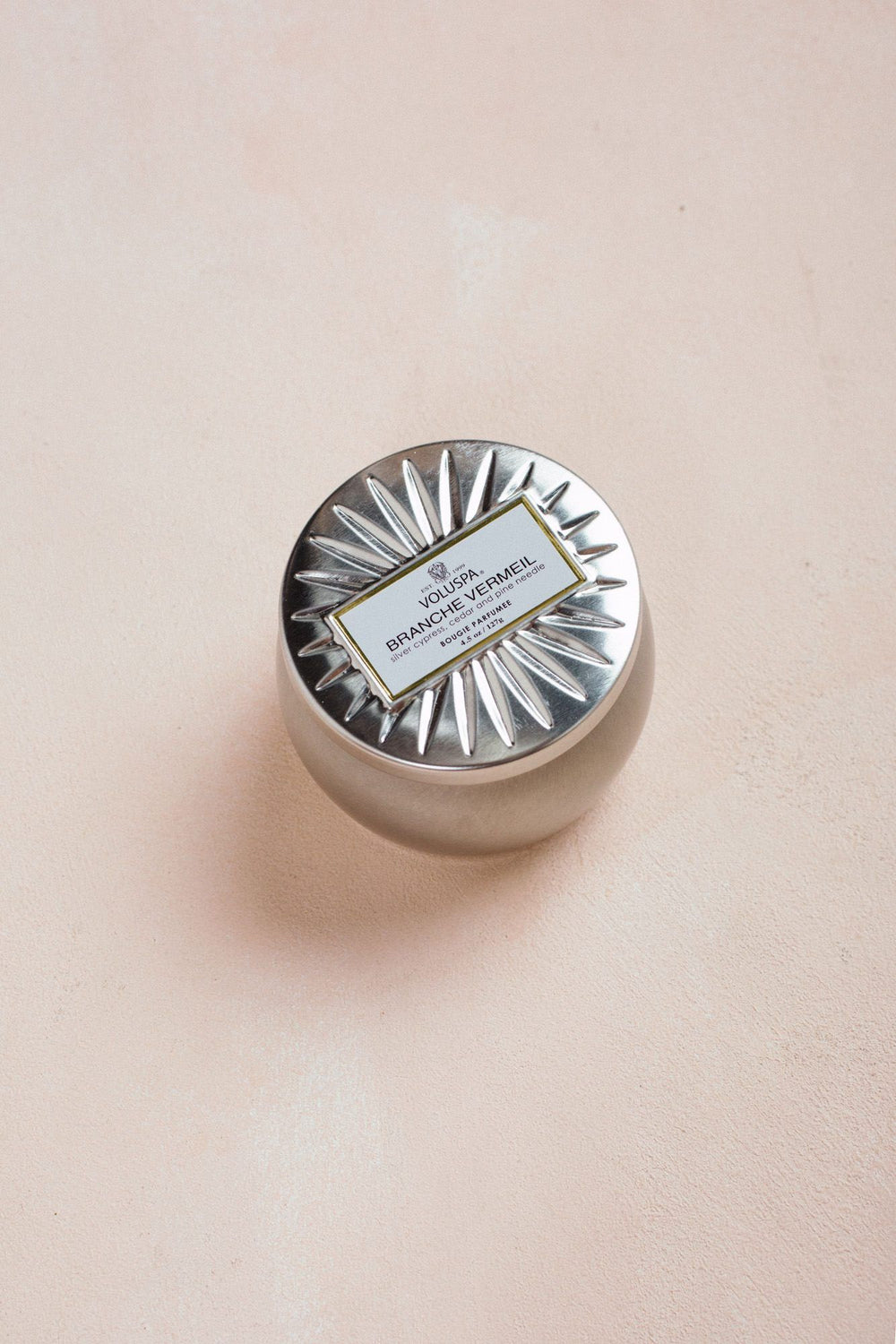 Voluspa Mini Tin Candle Home Accessories VOLUSPA Branche Vermeil