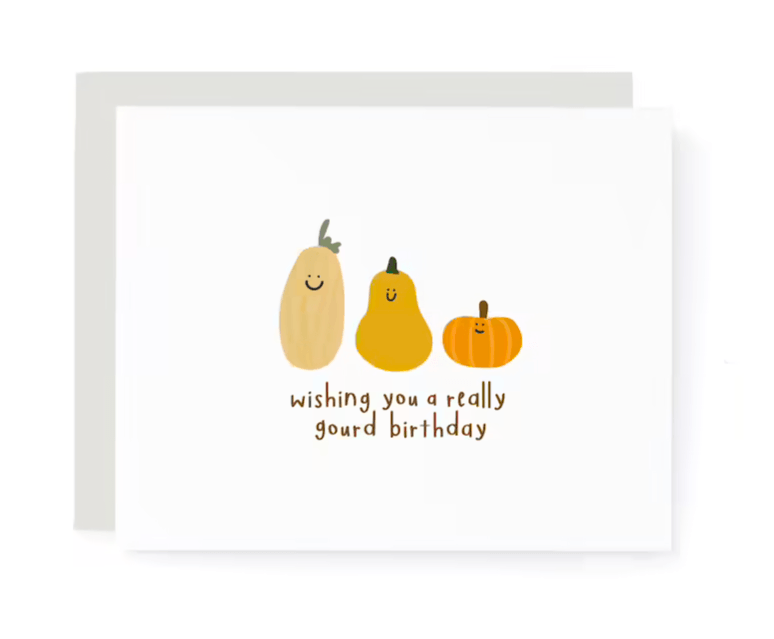 Jar of Pickles Card Home Accessories A Jar of Pickles Gourd Birthday