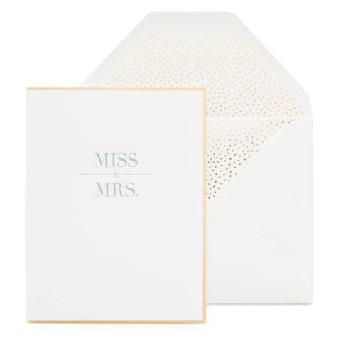 Sugar Paper Cards Home Accessories Sugar Paper LA Miss & Mrs