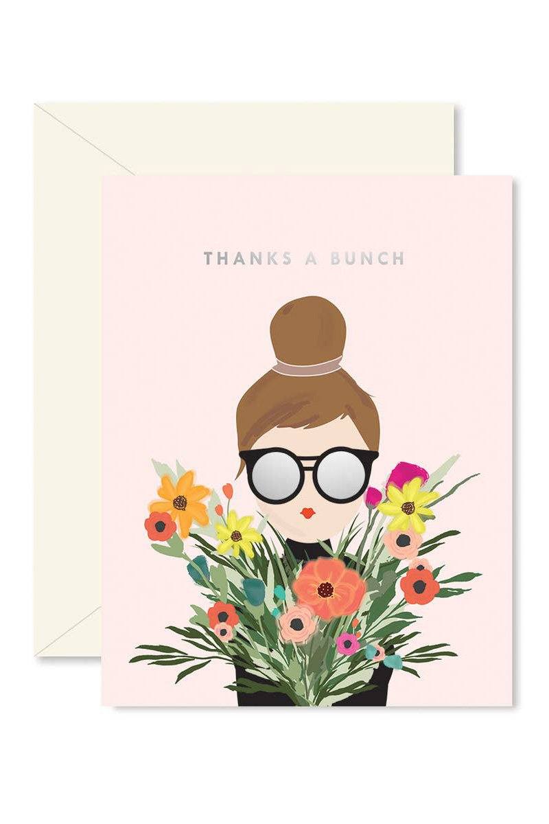 Thanks A Bunch Girl Card Cards Ginger P Designs