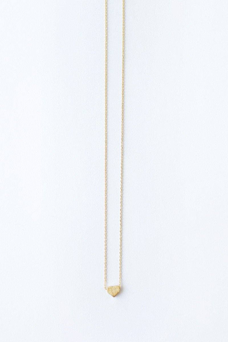 Rosie Gold Heart Dainty Necklace Necklaces Other